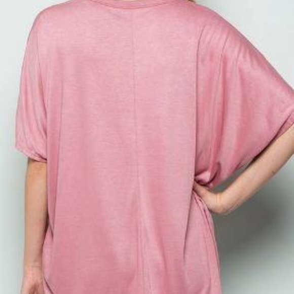 Cupro Button Down Cardigan Style Top with Self Tie - Picture 2 of 2